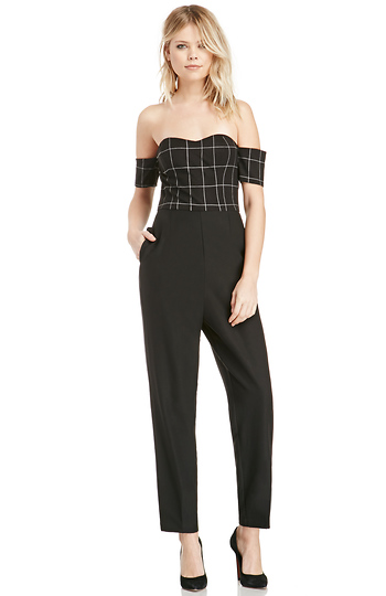 Line & Dot Christy Sweetheart Jumpsuit Slide 1