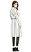 Cameo Real Talk Stripe Trench Coat Thumb 2