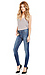 Joe's Jeans Valencia Mid Rise Skinny Jeans Thumb 1