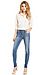 Joe's Jeans Claudine Mid Rise Skinny Jeans Thumb 1