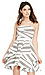 Cameo Night Tale Striped Dress Thumb 1