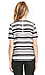 J.O.A Embellished Striped Top Thumb 2