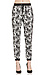 J.O.A Tropical Print Jogger Pants Thumb 2