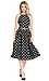 J.O.A Polka Dot Full Skirt Thumb 1