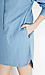 Farrah Cotton Chambray Shirt Dress Thumb 3