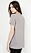 Lavender Brown Silk T-Shirt Thumb 2