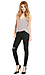 Just Black Dina Distressed Super Skinny Jeans Thumb 1