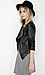BB Dakota Vegan Leather Slate Jacket Thumb 2