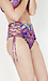 Mara Hoffman Reversible Lattice High Waist Bikini Bottom Thumb 3