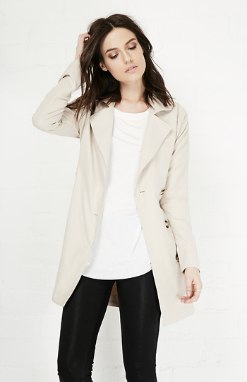 Jack by BB Dakota Brydon Trench Coat Slide 1