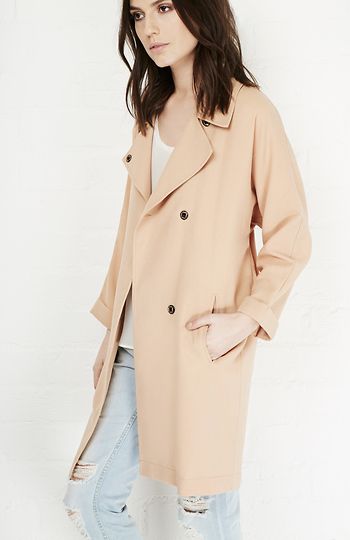 Chaplin Lightweight Trench Coat Slide 1