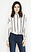 Lucy Paris Vertical Striped Shirt Thumb 1