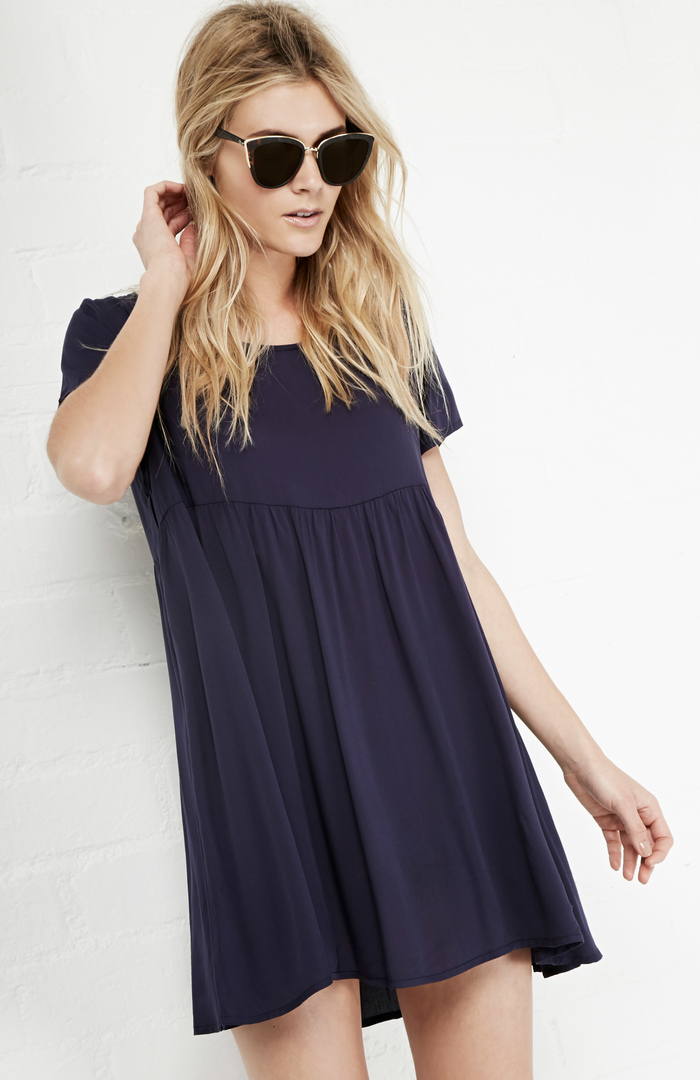satin smock