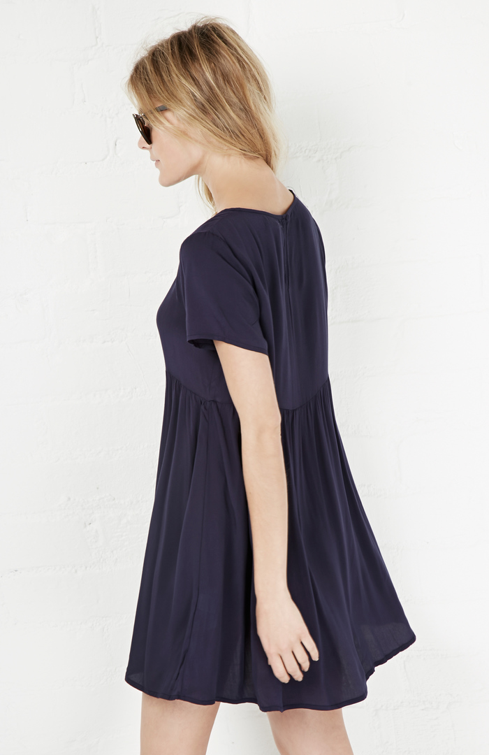 satin smock