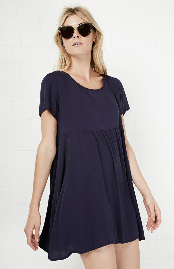 satin smock