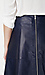 MUUBAA Limited Falda Flared Leather Skirt Thumb 4