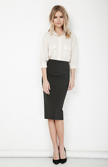 Nikki Giovanni Sassy Pencil Skirt Slide 1