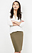 BLQ BASIQ Jersey Knit Pencil Skirt Thumb 1