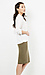 BLQ BASIQ Jersey Knit Pencil Skirt Thumb 3