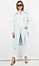 Cameo Real Talk Stripe Trench Coat Thumb 3