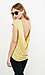 Keane Cap Sleeve Open Back Modal Blend Tee Thumb 1