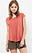 Keane Cap Sleeve Open Back Modal Blend Tee Thumb 2