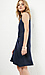 Charmeuse Front Sleeveless Dress Thumb 2