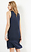 Charmeuse Front Sleeveless Dress Thumb 3