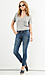 Joe's Jeans Lyndi Mid Rise Skinny Ankle Jeans Thumb 1
