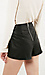 MINKPINK Vegan Leather French Kiss Shorts Thumb 2