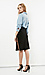 Side Slit Knit Pencil Skirt Thumb 3