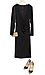 Plus Jessica Long Sleeve Knotted Wrap Dress Thumb 3