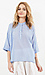 Local Natives Chambray Cotton Top Thumb 1