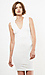 Plunge Neck Bodycon Dress Thumb 1