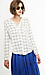 Marshall Matters Long Sleeve Grid Blouse Thumb 1