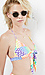 Mara Hoffman Reversible Wrap Around Triangle Bikini Top Thumb 2