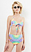 Mara Hoffman Reversible Cutout High Waist Bikini Bottom Thumb 1