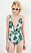 Mara Hoffman Front Twist One Piece Thumb 1