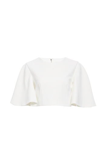 Cameo Calypso Blues Flared Sleeve Top Slide 1