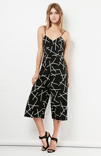 Cameo Power Trip Midi Print Jumpsuit Slide 1