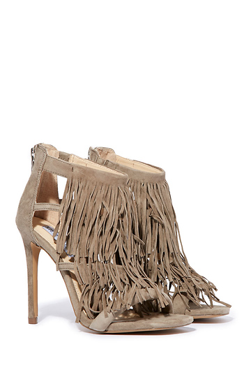 Steve Madden Fringly Fringe Heels Slide 1