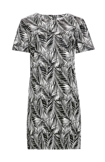 Glamorous Palm Print Dress Slide 1