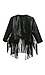 Glamorous Vegan Leather Fringe Jacket Thumb 2