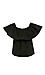 Line & Dot Antonio Ruffle Top Thumb 2