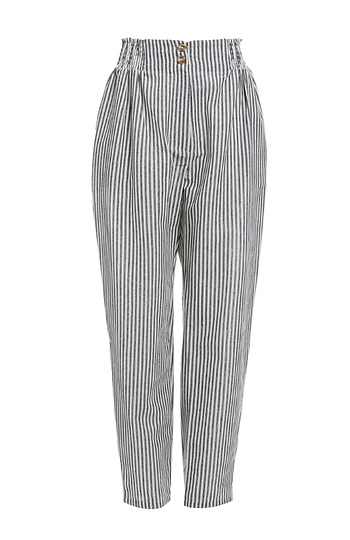 Line & Dot Jerry Striped Trouser Slide 1