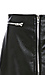 Six Crisp Days Vegan Leather Moto Zip Skirt Thumb 3