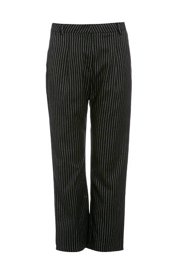 Six Crisp Days Striped Capri Trousers Slide 1