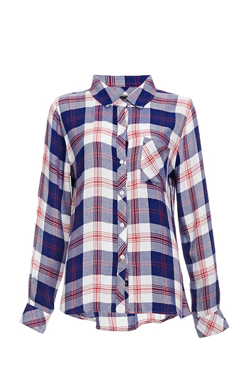 Rails Hunter Button Down Plaid Shirt Slide 1