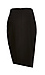 Glamorous Asymmetric Hem Wrap Pencil Skirt Thumb 2