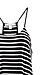 SHILLA Game Stripe Jersey Knit Tunic Dress Thumb 3